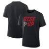 Atlanta Falcons Fanatics Hometown True Favorite T-Shirt - Black - Front View