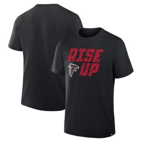 Atlanta Falcons Fanatics Hometown True Favorite T-Shirt - Black - Front View
