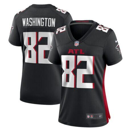 Casey Washington Atlanta Falcons Nike Women's Game Jersey - Black - Front View