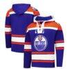 Edmonton Oilers '47 Superior Lacer Hoodie - - Front View