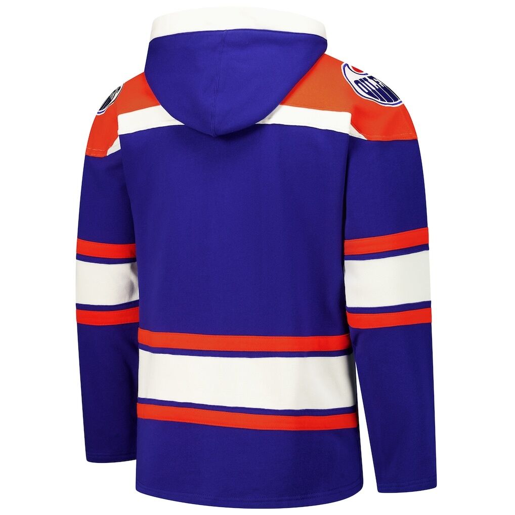 Edmonton Oilers ’47 Superior Lacer Hoodie – Royal