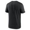 Atlanta Falcons Nike Alt Legend Small Logo Dri-FIT T-Shirt - Black - Side View