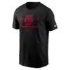 Atlanta Falcons Nike Primetime Local Essential T-Shirt - Black - Back View