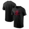 Atlanta Falcons Nike Primetime Local Essential T-Shirt - Black - Front View