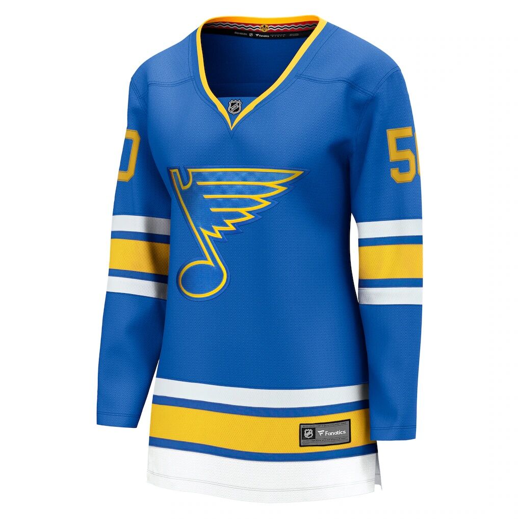 Jordan Binnington St. Louis Blues Fanatics Women’s Home Breakaway Player Jersey