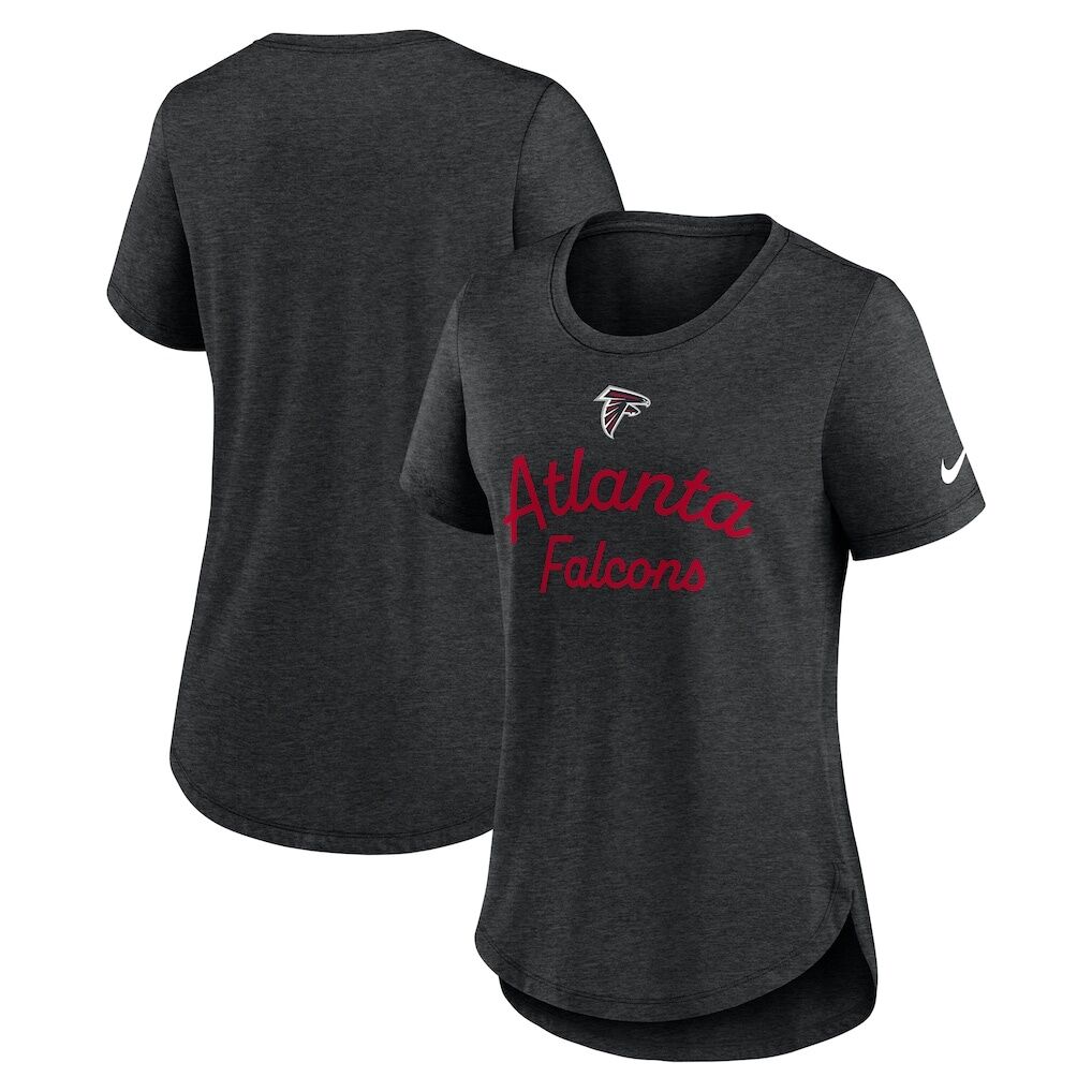 Atlanta Falcons Nike Women’s Script Tri-Blend T-Shirt