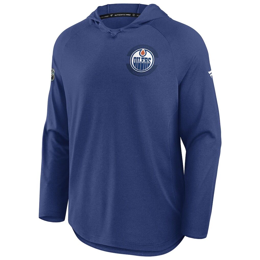 Edmonton Oilers Fanatics Authentic Pro Rink Hoodie – Royal