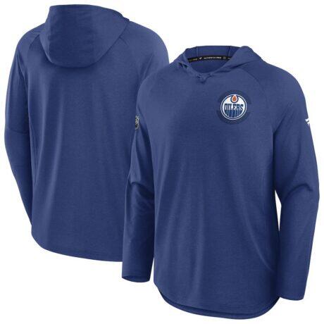 Edmonton Oilers Fanatics Authentic Pro Rink Hoodie - - Front View