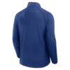 Edmonton Oilers Fanatics Authentic Pro Rink Training Quarter-Zip Pullover - - Back View