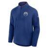 Edmonton Oilers Fanatics Authentic Pro Rink Training Quarter-Zip Pullover - - Front View
