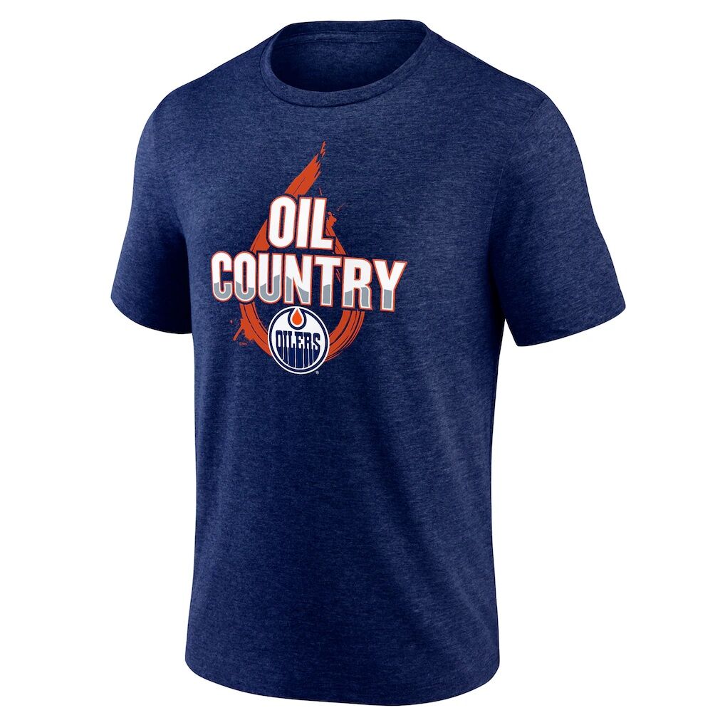 Edmonton Oilers Represent Tri-Blend T-Shirt