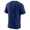 Edmonton Oilers Represent Tri-Blend T-Shirt - Navy - Side View