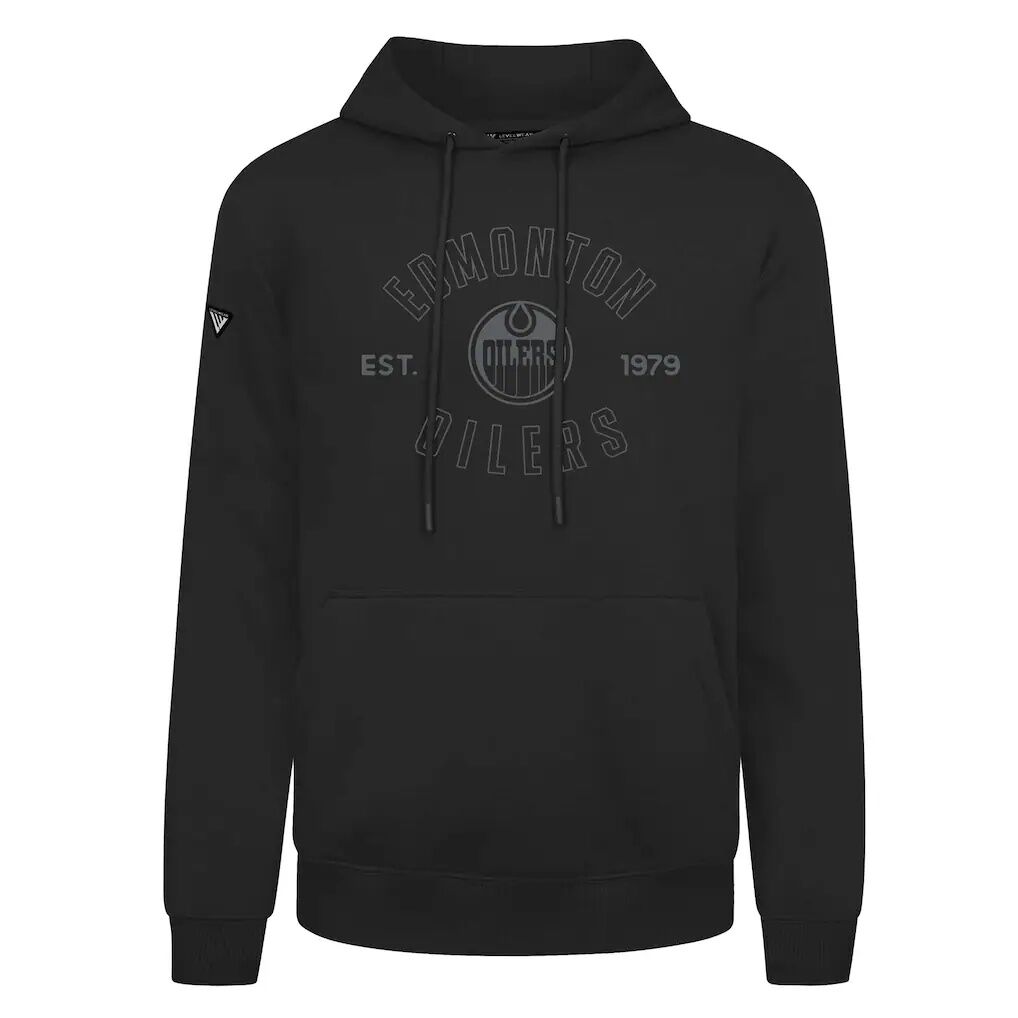 Edmonton Oilers Levelwear Podium Abyssal Pullover Hoodie
