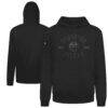 Edmonton Oilers Levelwear Podium Abyssal Pullover Hoodie - Black - Front View