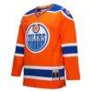 Leon Draisaitl Edmonton Oilers Mitchell & Ness Power Play Jersey - Orange - Back View