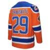 Leon Draisaitl Edmonton Oilers Mitchell & Ness Power Play Jersey - Orange - Side View