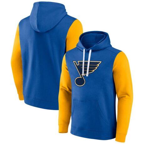 St. Louis Blues Fanatics Team Pullover Hoodie - - Front View