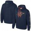 Oklahoma City Thunder Stadium Essentials Unisex Elementized Pullover Hoodie - Navy - Front View