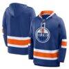 Edmonton Oilers Fanatics Prime Time Fleece Hoodie - - Front View