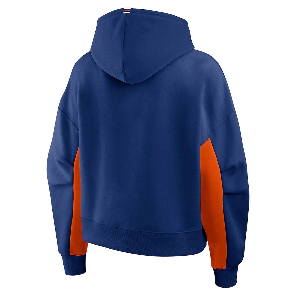 Edmonton Oilers Fanatics Women’s Back Check Boxy Hoodie – Royal
