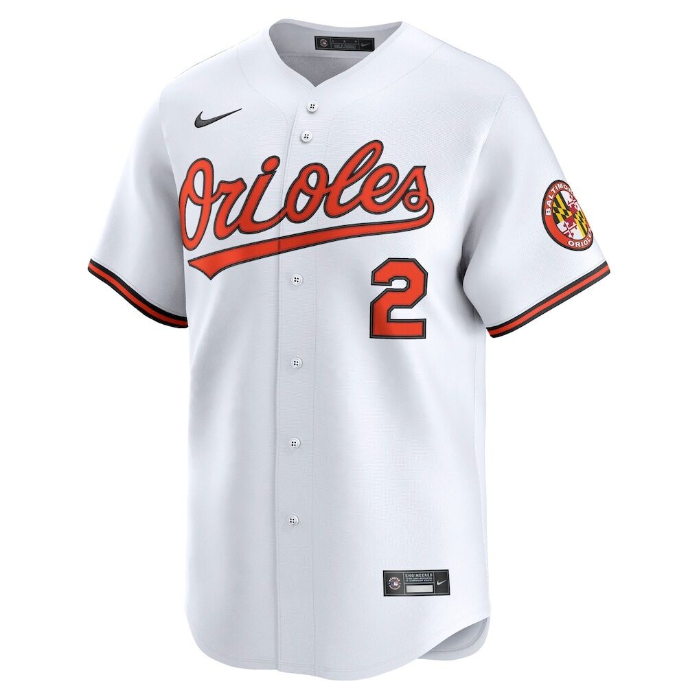 Gunnar Henderson Baltimore Orioles Nike Home Limited Player Jersey