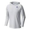 Edmonton Oilers Columbia Terminal Tackle Omni-Shade Raglan Pullover Hoodie - White - Side View