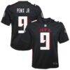 Michael Penix Jr. Atlanta Falcons Nike Youth Team Game Jersey - Black - Front View