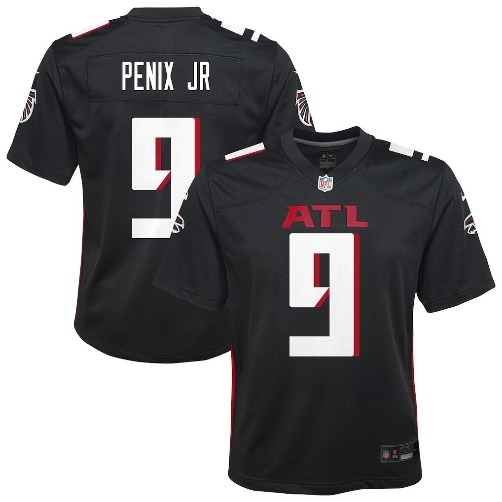 Michael Penix Jr. Atlanta Falcons Nike Youth Team Game Jersey