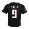 Michael Penix Jr. Atlanta Falcons Nike Toddler Game Jersey - Black - Side View