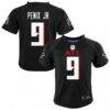 Michael Penix Jr. Atlanta Falcons Nike Infant Team Player Game Jersey - Black - Front View