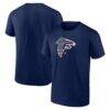 Atlanta Falcons Americana T-Shirt - Navy - Front View