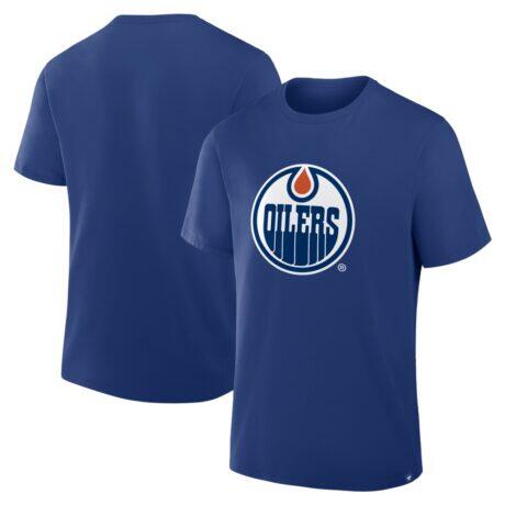 Edmonton Oilers Fanatics Essential Legacy T-Shirt - - Front View