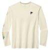 Atlanta Falcons Tommy Bahama Oasis Endzone Lux Long Sleeve T-Shirt - Cream - Front View