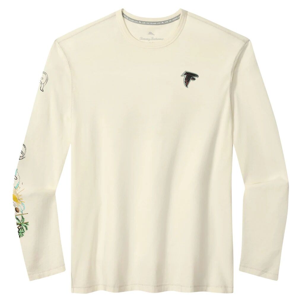 Atlanta Falcons Tommy Bahama Oasis Endzone Lux Long Sleeve T-Shirt