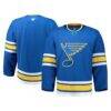 St. Louis Blues Fanatics Home Authentic Pro Jersey - Blue - Front View