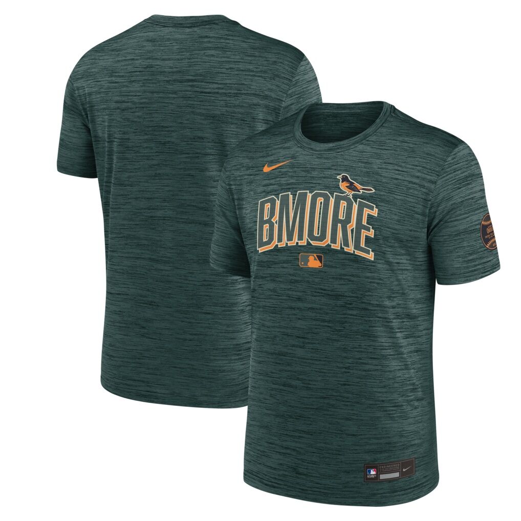 Baltimore Orioles Nike 2026 City Connect Authentic Collection Velocity Dri-FIT T-Shirt