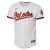 Baltimore Orioles Nike Youth Home Stadium Jersey - White - Side View