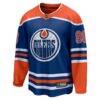 Andrew Mangiapane Edmonton Oilers Fanatics Home Breakaway Jersey - - Back View