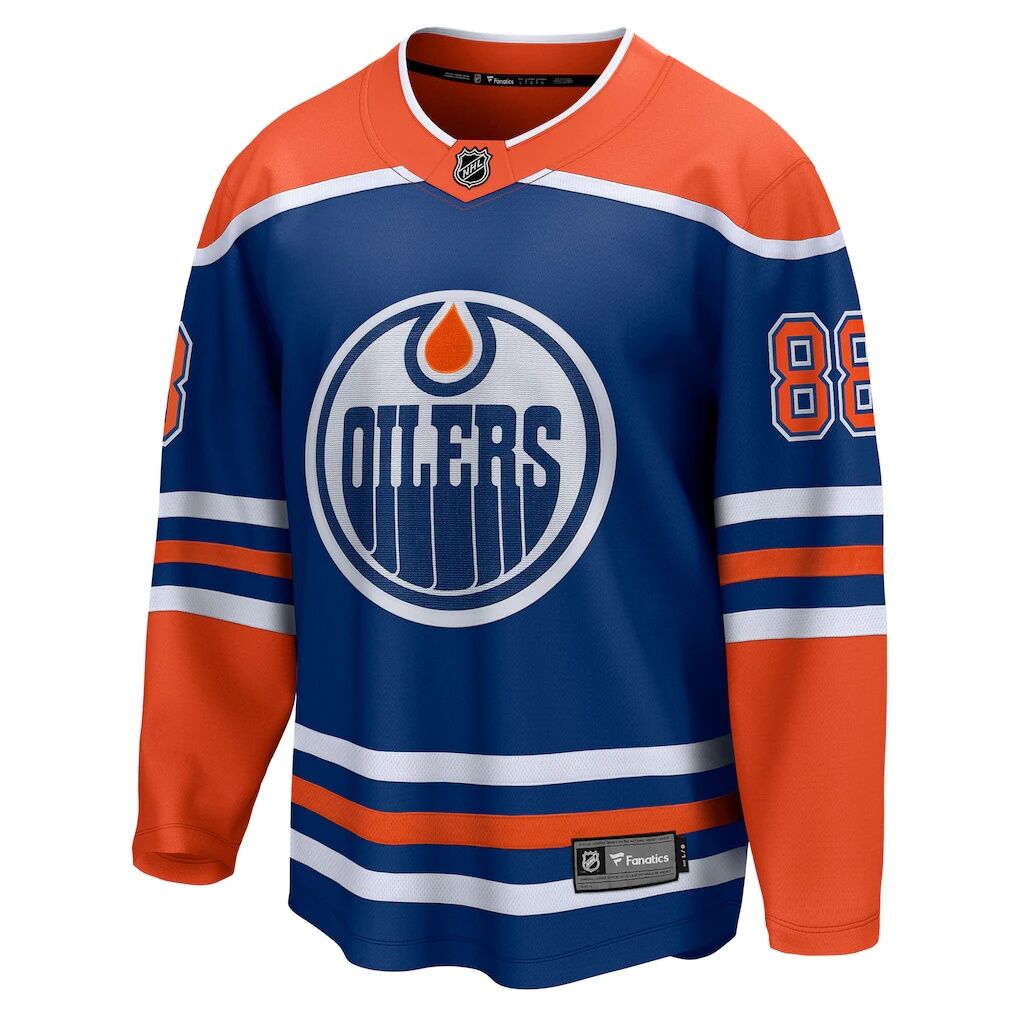 Andrew Mangiapane Edmonton Oilers Fanatics Home Breakaway Jersey – Royal
