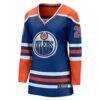 Curtis Lazar Edmonton Oilers Fanatics Women's Home Breakaway Jersey - - Back View