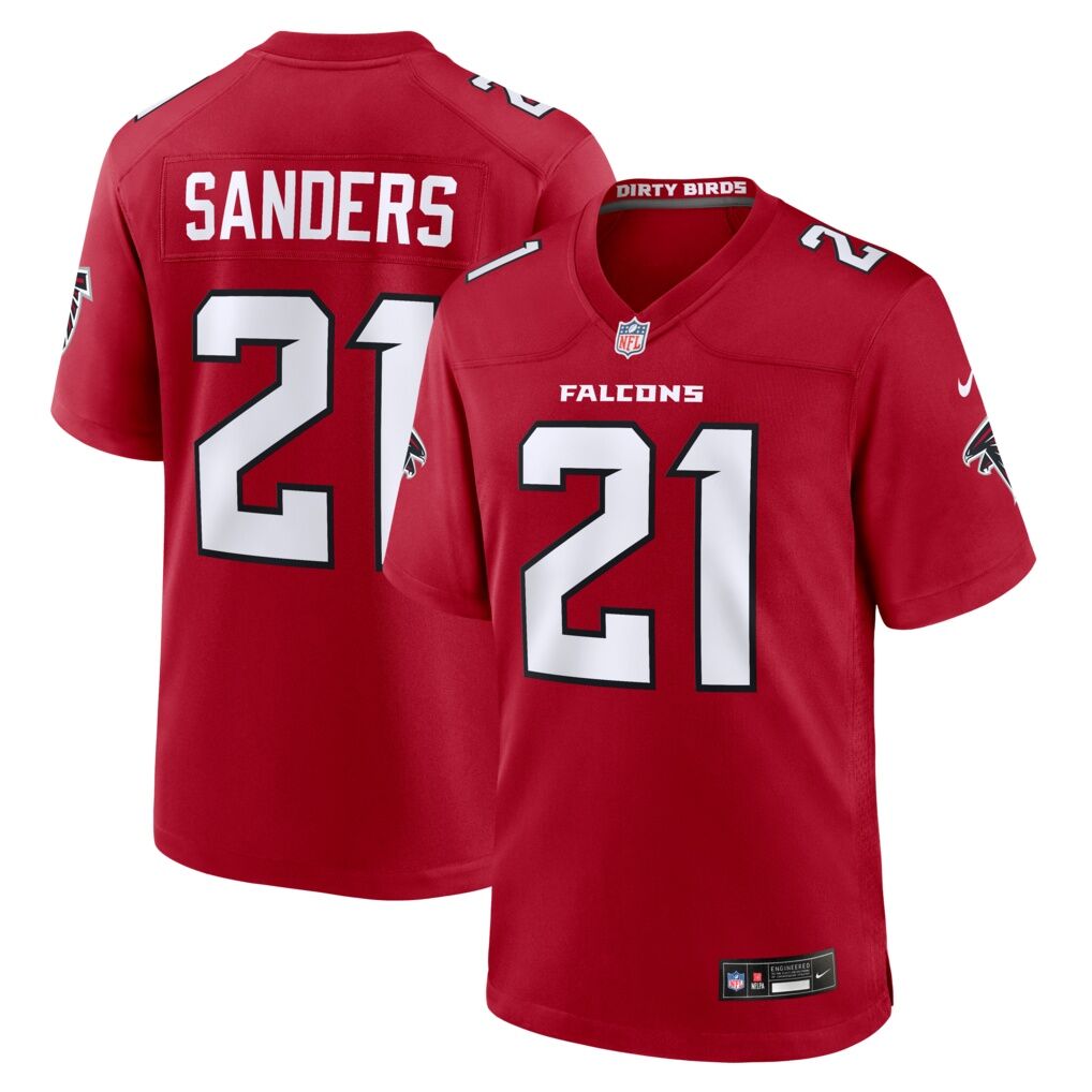 Deion Sanders Atlanta Falcons Nike Retired Player Game Jersey