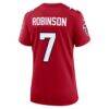 Bijan Robinson Atlanta Falcons Nike Women's Game Jersey - Red - Side View