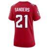 Deion Sanders Atlanta Falcons Nike Women's Retired Player Game Jersey - Red - Side View