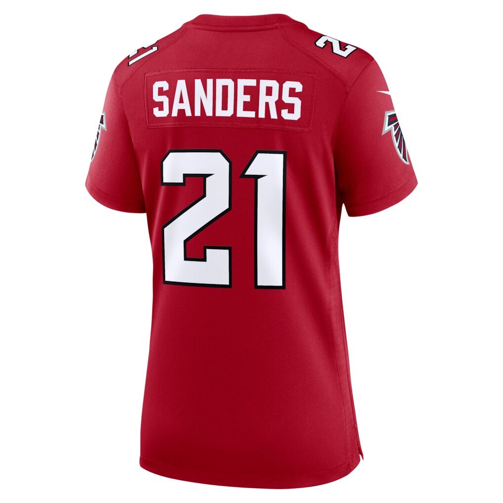 Deion Sanders Atlanta Falcons Nike Women’s Retired Player Game Jersey