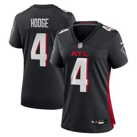 KhaDarel Hodge Atlanta Falcons Nike Women's Team Game Jersey - Black - Front View