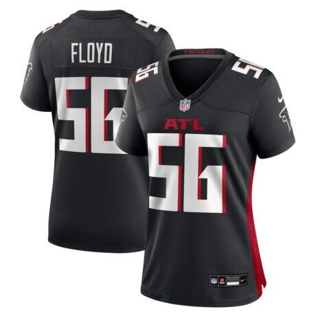 Leonard Floyd Atlanta Falcons Nike Women's Team Game Jersey - Black - Front View