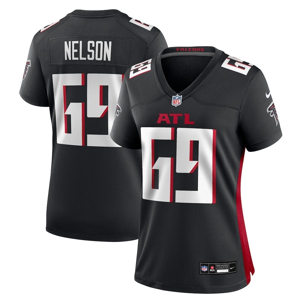 Jack Nelson Atlanta Falcons Nike Women’s Team Game Jersey