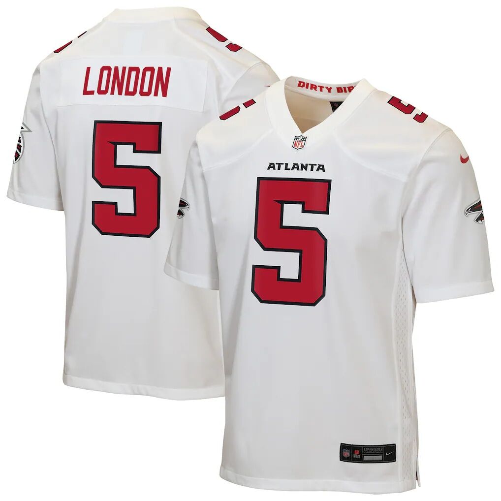 Drake London Atlanta Falcons Nike Youth Game Jersey