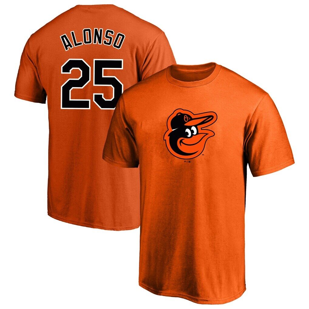 Pete Alonso Baltimore Orioles Profile Big & Tall Name & Number T-Shirt