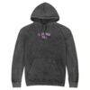 Oklahoma City Thunder Stadium Essentials Unisex Get Back Vintage Raglan Hoodie - Black - Side View